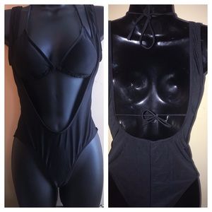Black 2 piece Bathing Suit